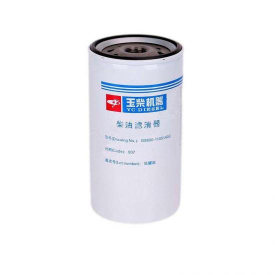 Yuchai motor partes g58000-1105140c filtro de combustible utilizado para kinglong, higer, yutong bus