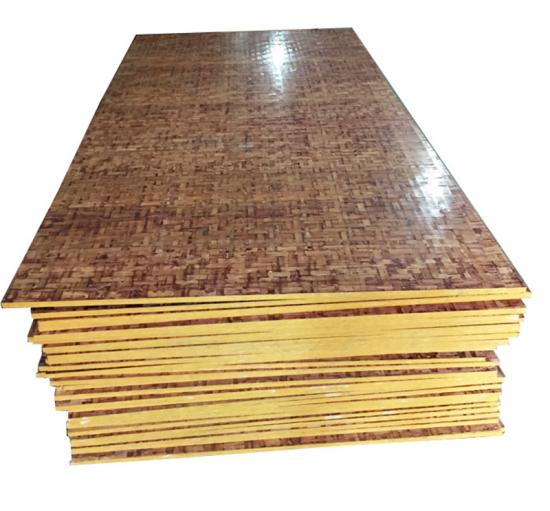 piso de bambú bus