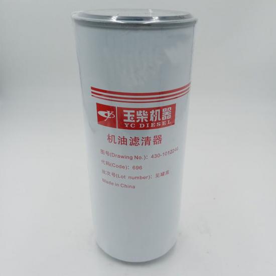 Yuchai partes 430-1012240 filtro de aceite