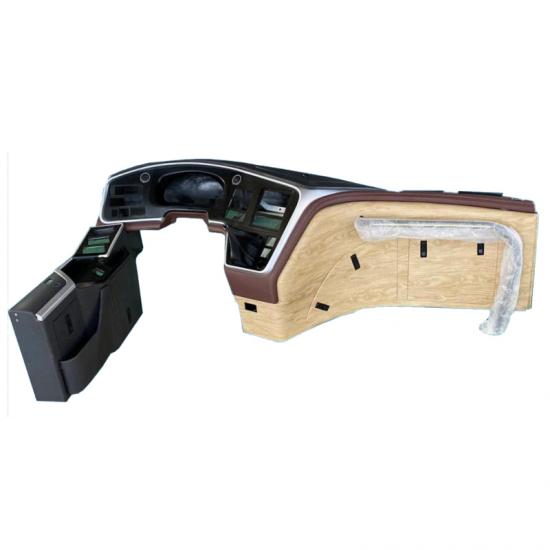 tablero de un autobús grande