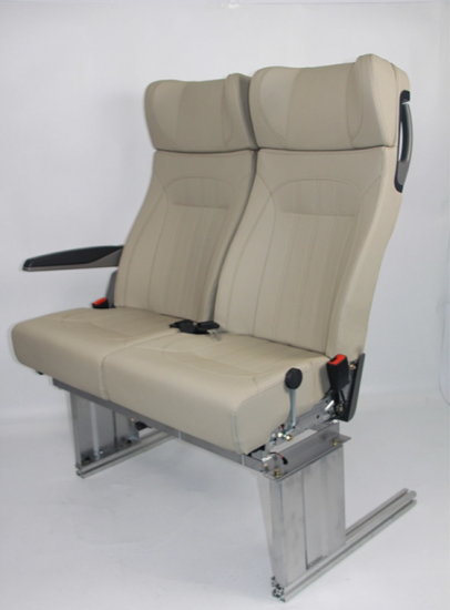 Asiento de pasajero de autobús con respaldo ajustable del fabricante