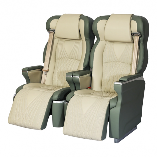 Asiento de autobús eléctrico de lujo para vehículos de negocios, autobús, minibús y MPV