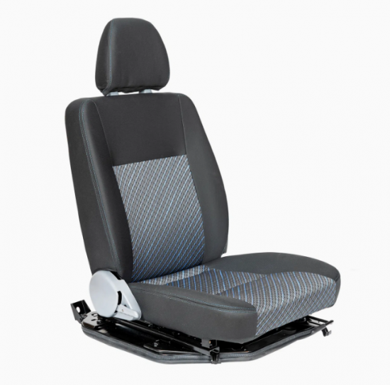 Asiento personalizable de conductor y pasajero para miniván